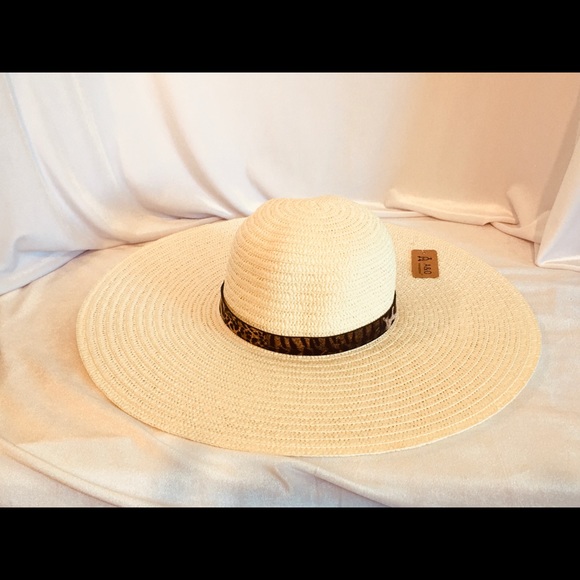 A&O 100% Paper Sun Hat w/ Extra Wide Brim - Picture 3 of 8
